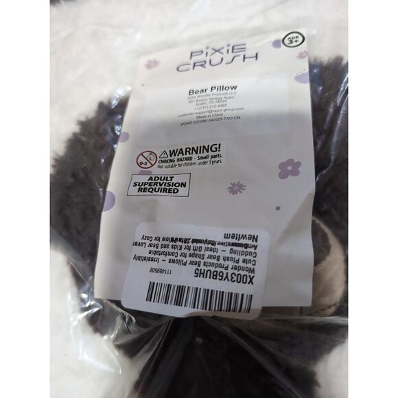 Wonder Products Bear Pillow Soft Cuddle - Picture 4 of 5